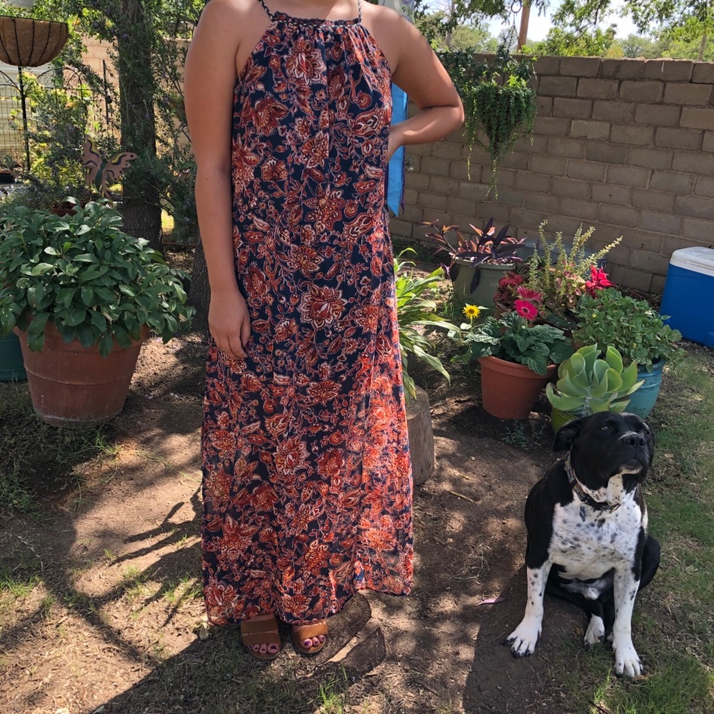Xhilaration Floral Maxi Summer Dress